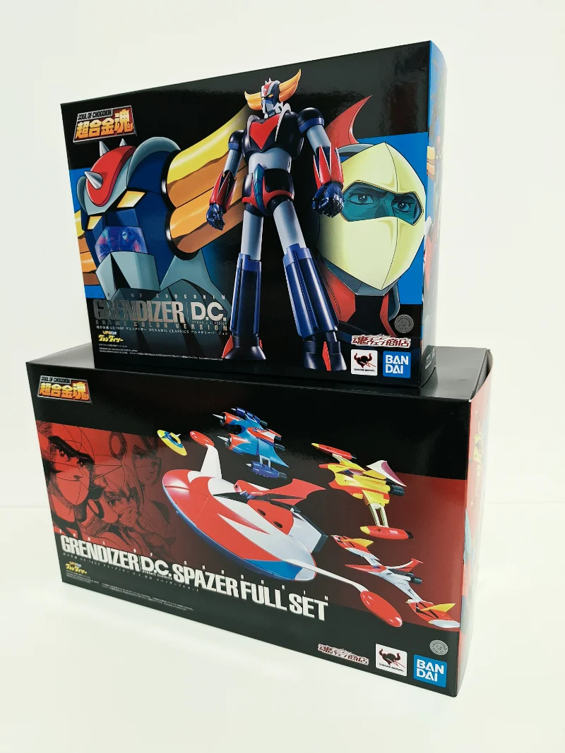 GX-76SP GRENDIZER ANIME COLOR VERSION CON GX-76X3 SPACER FULL SET