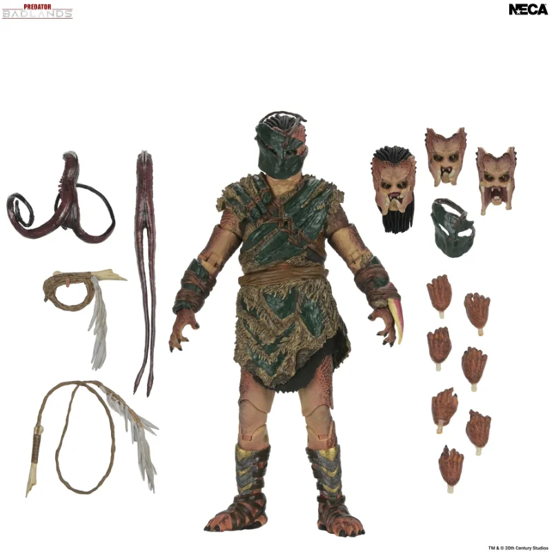 PREDATOR BADLANDS DEK BONE BISON ARMOR ULTIMATE ACTION FIGURE