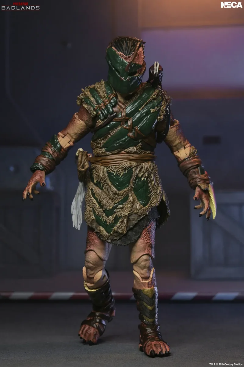 PREDATOR BADLANDS DEK BONE BISON ARMOR ULTIMATE ACTION FIGURE