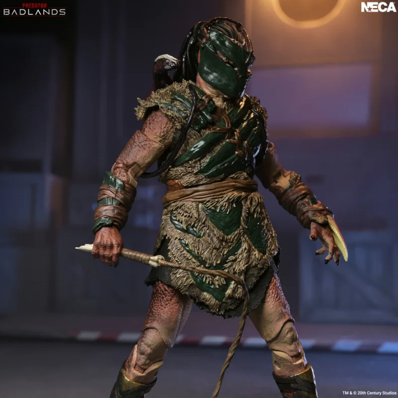 PREDATOR BADLANDS DEK BONE BISON ARMOR ULTIMATE ACTION FIGURE