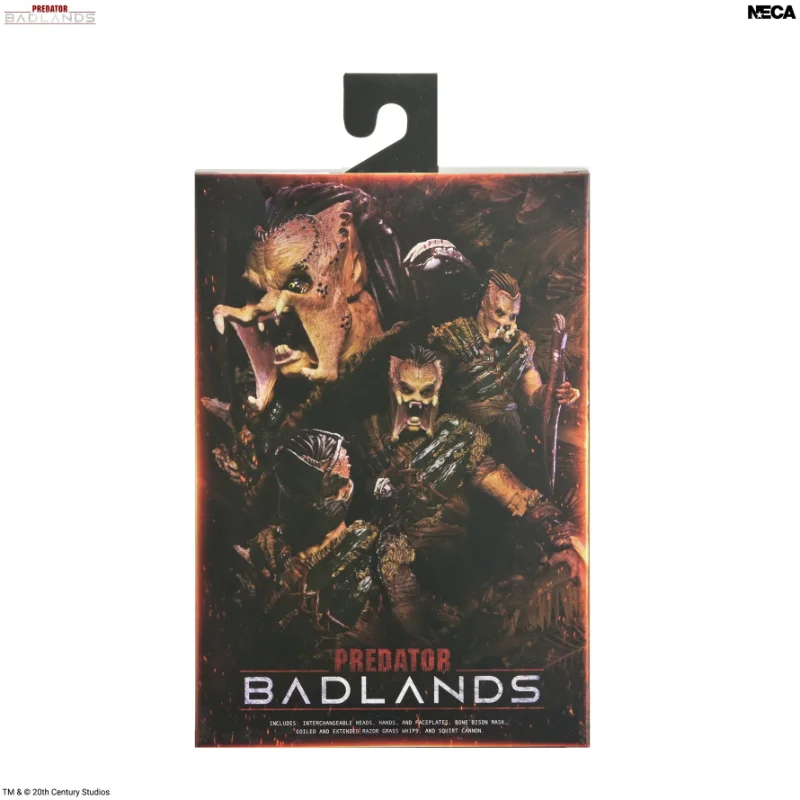 PREDATOR BADLANDS DEK BONE BISON ARMOR ULTIMATE ACTION FIGURE
