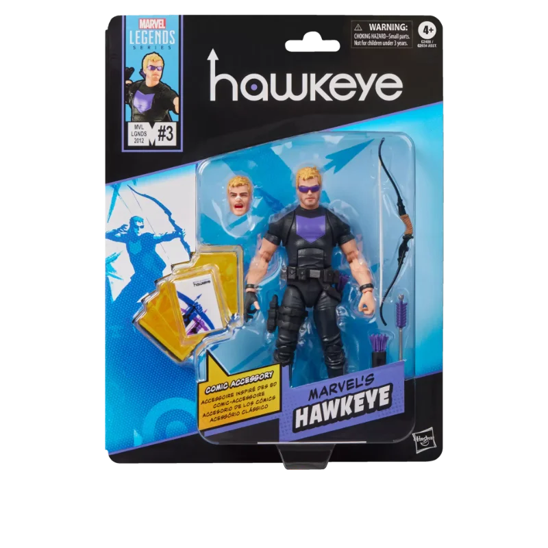 MARVEL LEGENDS MINI COMICS HAWKEYE ACTION FIGURE