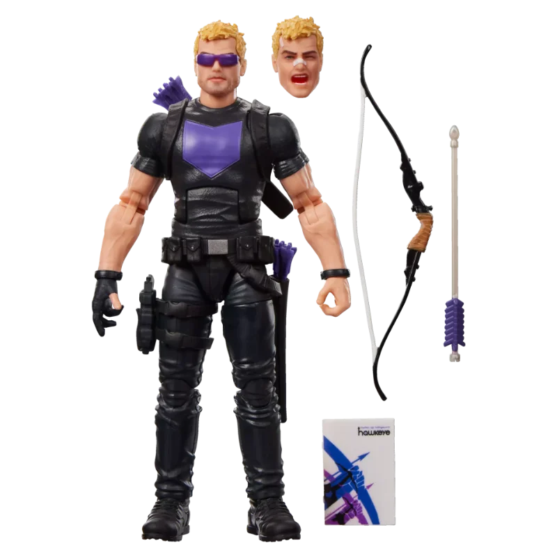 MARVEL LEGENDS MINI COMICS HAWKEYE ACTION FIGURE