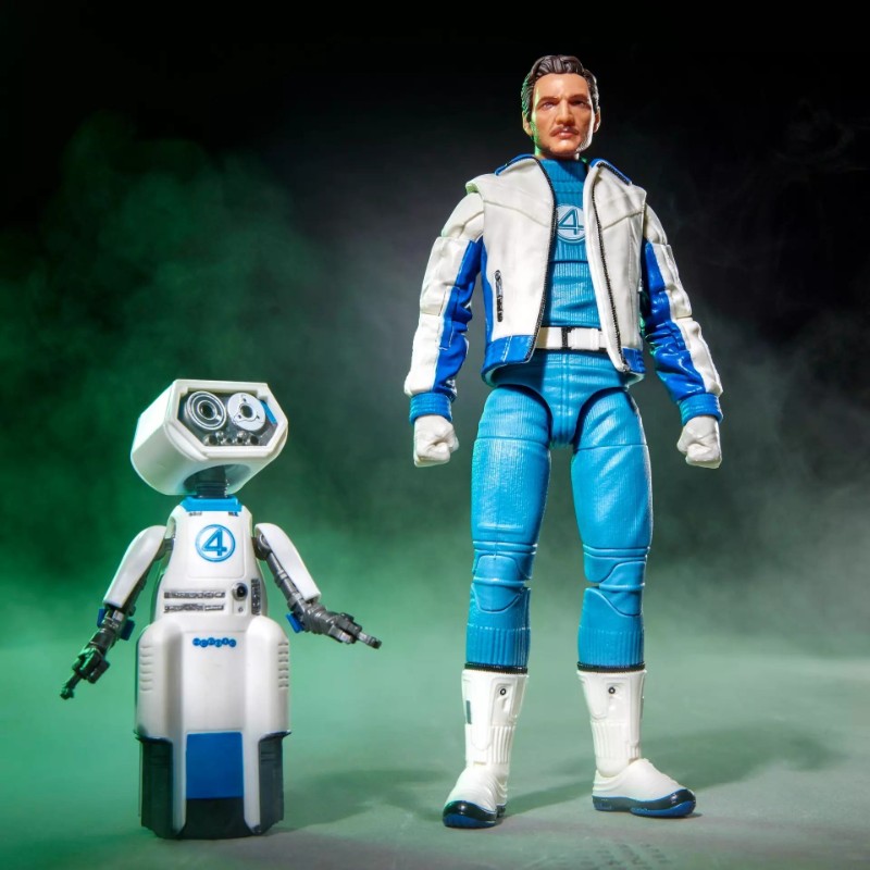 MARVEL LEGENDS AVENGERS DOOMSDAY MR FANTASTIC AND HERBIE ACTION FIGURES