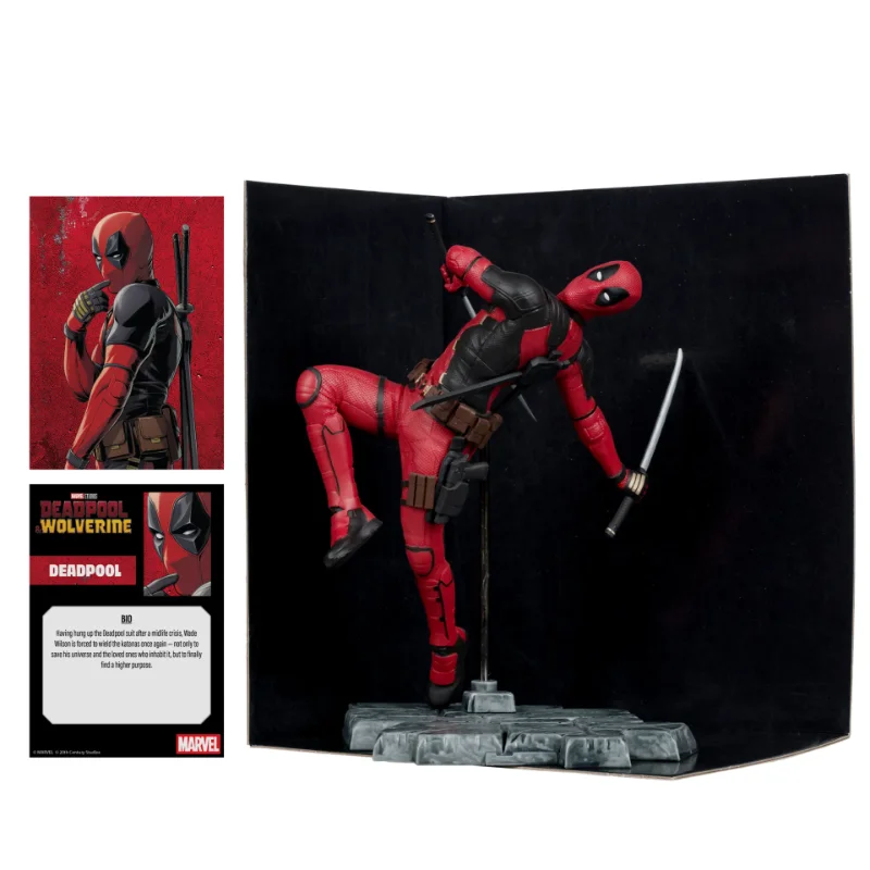 MARVEL STUDIOS COLL 1:10 WV2 DEADPOOL & WOLVERINE DEADPOOL FIGURE