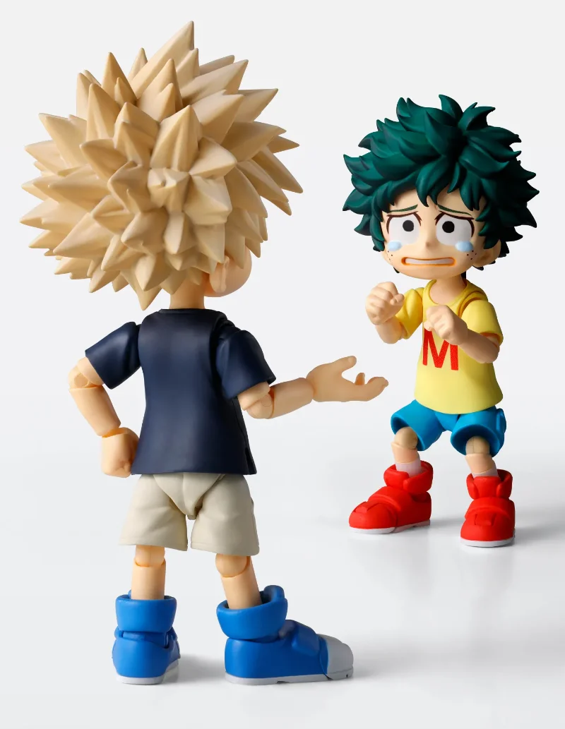 S.H. FIGUARTS - MY HERO ACADEMIA IZUKU MIDORIYA & KATSUKI BAKUGO CHILDHOOD SET