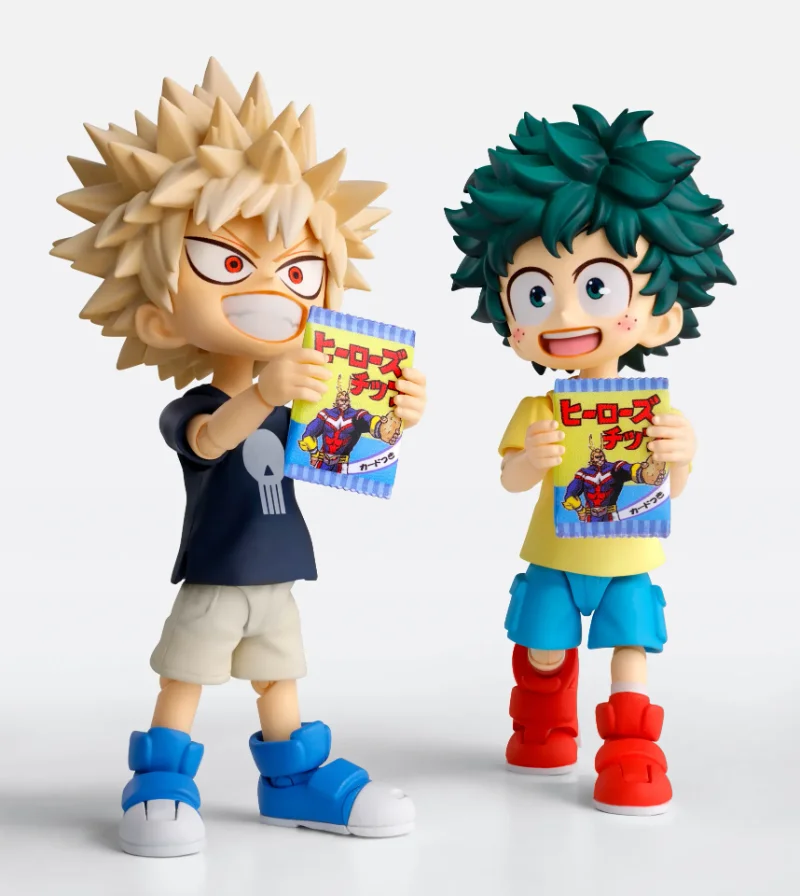 S.H. FIGUARTS - MY HERO ACADEMIA IZUKU MIDORIYA & KATSUKI BAKUGO CHILDHOOD SET