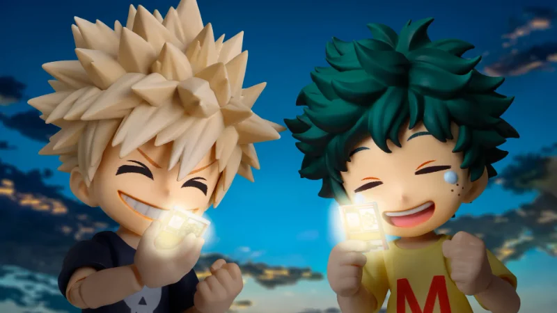 S.H. FIGUARTS - MY HERO ACADEMIA IZUKU MIDORIYA & KATSUKI BAKUGO CHILDHOOD SET