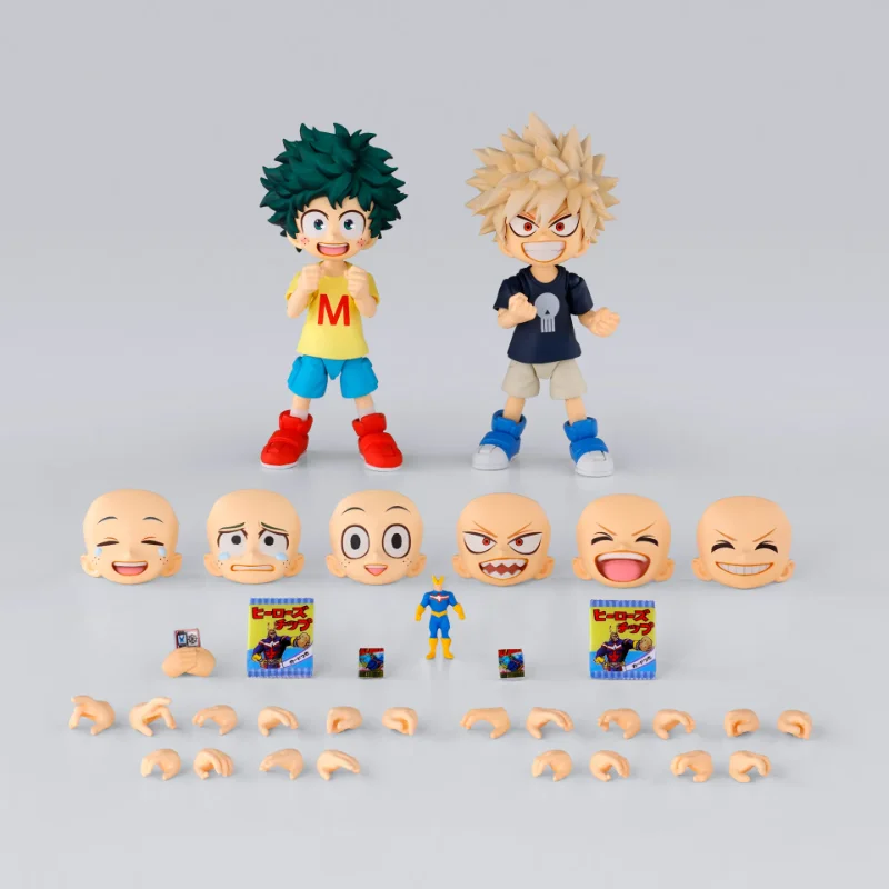 S.H. FIGUARTS - MY HERO ACADEMIA IZUKU MIDORIYA & KATSUKI BAKUGO CHILDHOOD SET