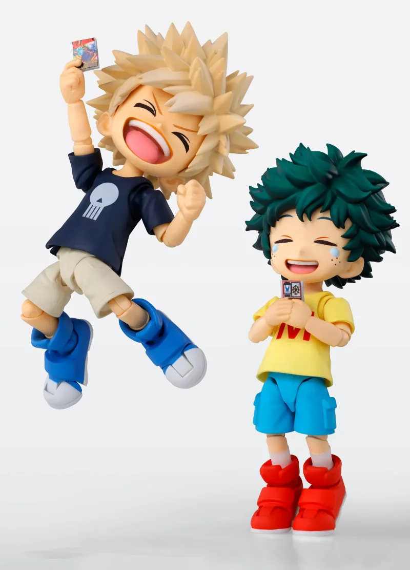 S.H. FIGUARTS - MY HERO ACADEMIA IZUKU MIDORIYA & KATSUKI BAKUGO CHILDHOOD SET