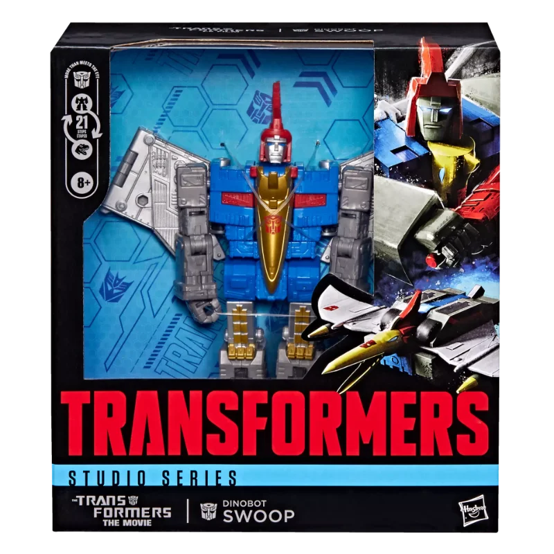 TRANSFORMERS STUDIO SERIES TRANSFORMERS THE MOVIE DINOBOT SWOOP ACTION FIGURE