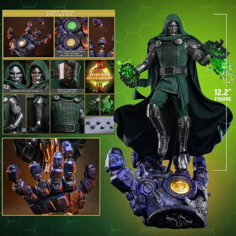 1/6 HOT TOYS - AVENGERS: DOOMSDAY MOVIE MASTERPIECE DOCTOR DOOM (ULTIMATE VERSION)