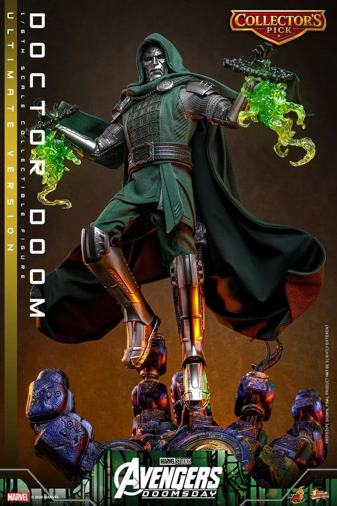 1/6 HOT TOYS - AVENGERS: DOOMSDAY MOVIE MASTERPIECE DOCTOR DOOM (ULTIMATE VERSION)