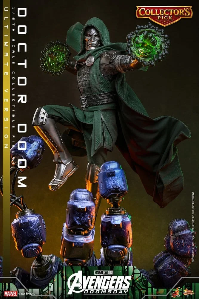 1/6 HOT TOYS - AVENGERS: DOOMSDAY MOVIE MASTERPIECE DOCTOR DOOM (ULTIMATE VERSION)