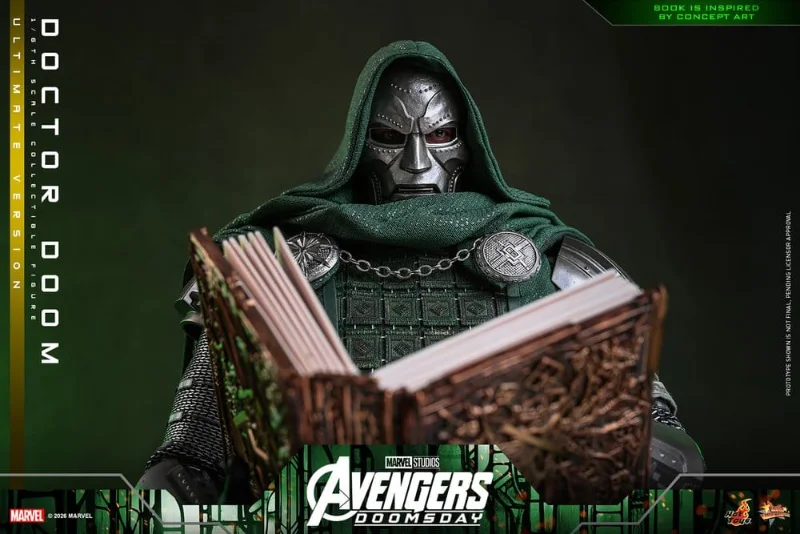 1/6 HOT TOYS - AVENGERS: DOOMSDAY MOVIE MASTERPIECE DOCTOR DOOM (ULTIMATE VERSION)