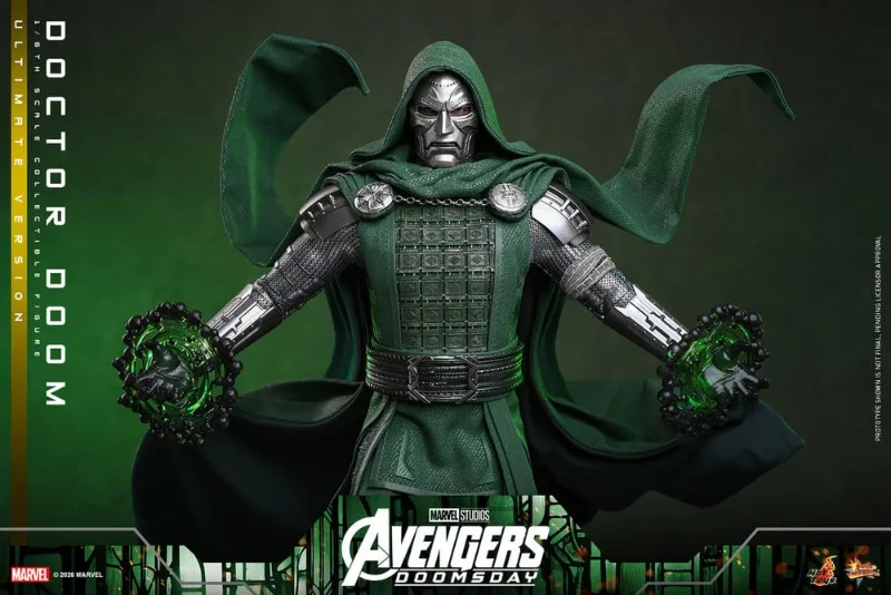 1/6 HOT TOYS - AVENGERS: DOOMSDAY MOVIE MASTERPIECE DOCTOR DOOM (ULTIMATE VERSION)