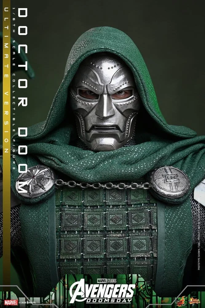 1/6 HOT TOYS - AVENGERS: DOOMSDAY MOVIE MASTERPIECE DOCTOR DOOM (ULTIMATE VERSION)
