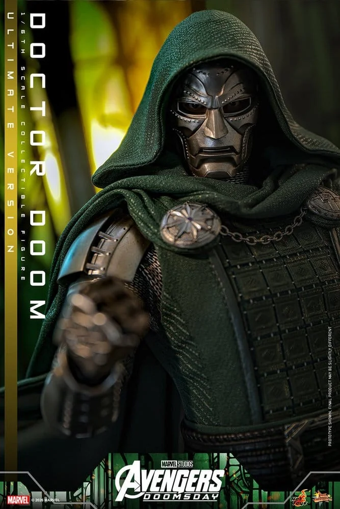 1/6 HOT TOYS - AVENGERS: DOOMSDAY MOVIE MASTERPIECE DOCTOR DOOM (ULTIMATE VERSION)