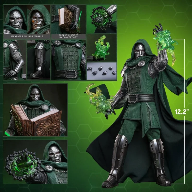(CLONE)1/6 HOT TOYS - AVENGERS: DOOMSDAY MOVIE MASTERPIECE DOCTOR DOOM