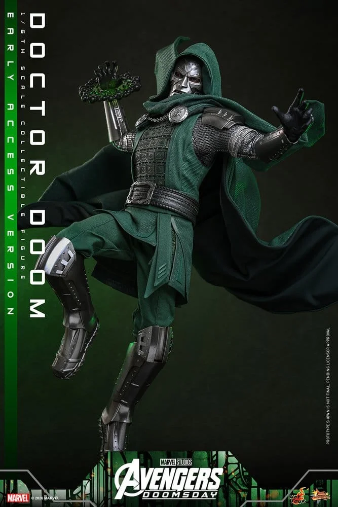 (CLONE)1/6 HOT TOYS - AVENGERS: DOOMSDAY MOVIE MASTERPIECE DOCTOR DOOM