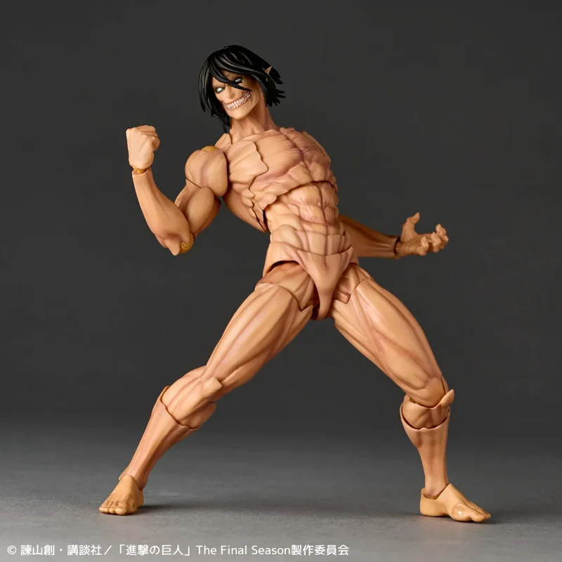 REVOLTECH A.Y. ATTACK ON TITAN ATTACK TITAN ACTION FIGURE 2027 RE-RELEASE ACTION FIGURE
