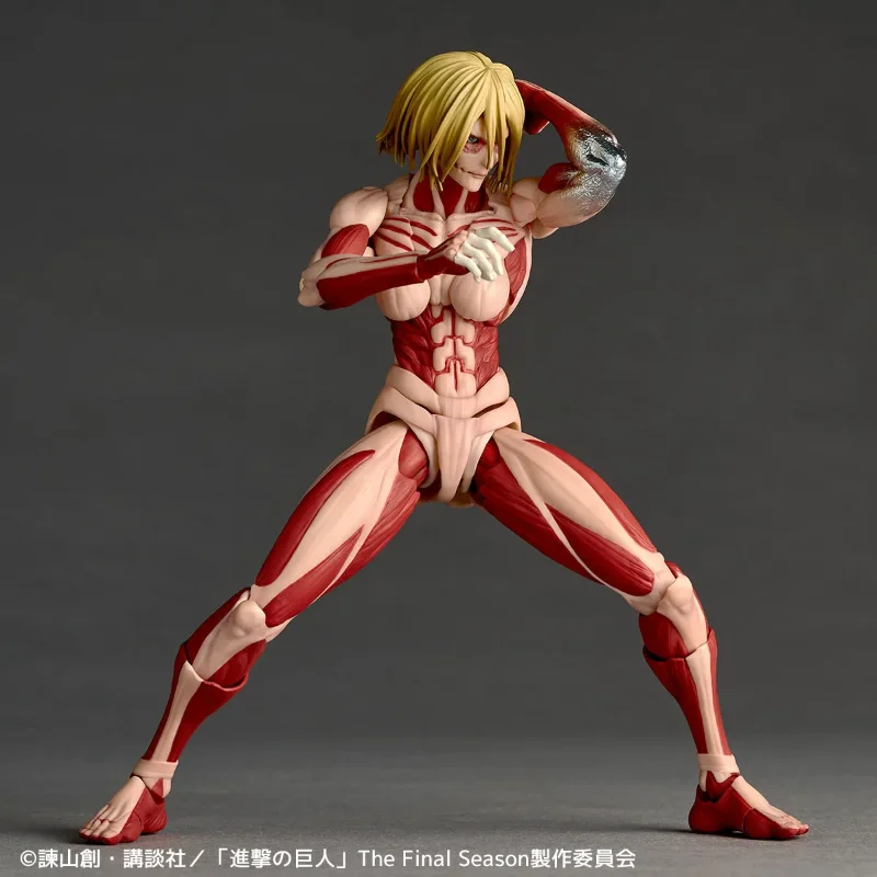 REVOLTECH A.Y. ATTACK ON TITAN FEMALE TITAN 2027 RE-RELEASE ACTION FIGURE