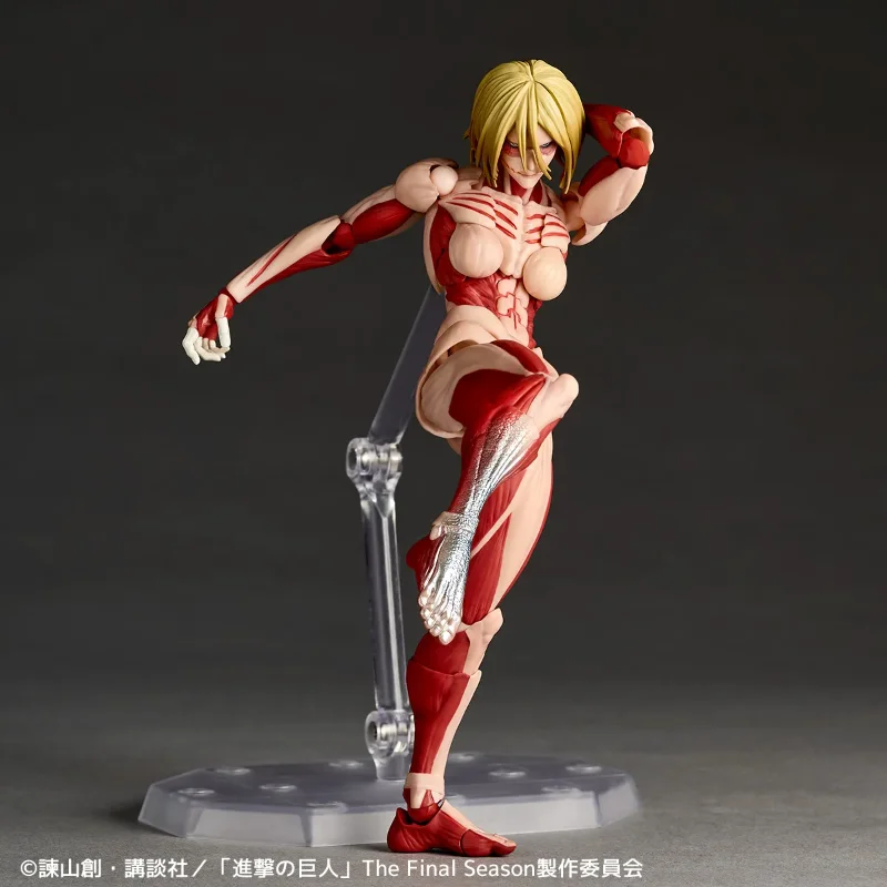 REVOLTECH A.Y. ATTACK ON TITAN FEMALE TITAN 2027 RE-RELEASE ACTION FIGURE
