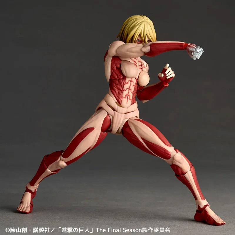 REVOLTECH A.Y. ATTACK ON TITAN FEMALE TITAN 2027 RE-RELEASE ACTION FIGURE