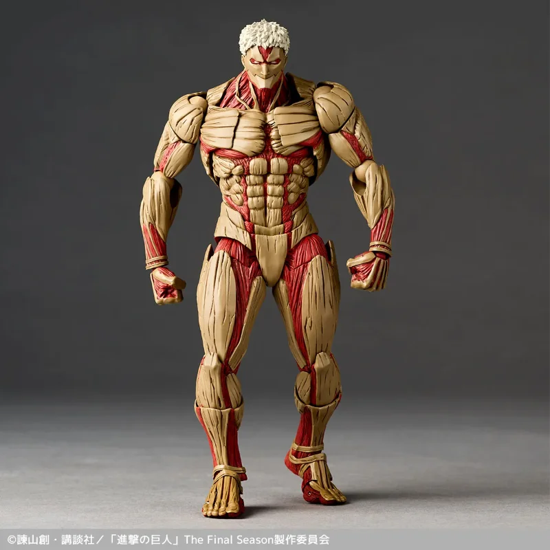 REVOLTECH A.Y.ATTACK ON TITAN ARMORED TITAN 2027 RE-RELEASE ACTION FIGURE