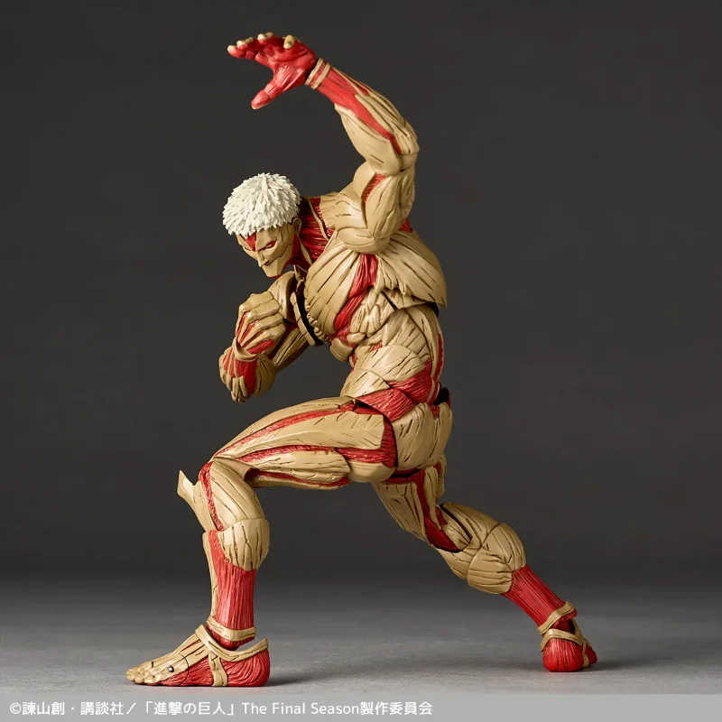 REVOLTECH A.Y.ATTACK ON TITAN ARMORED TITAN 2027 RE-RELEASE ACTION FIGURE