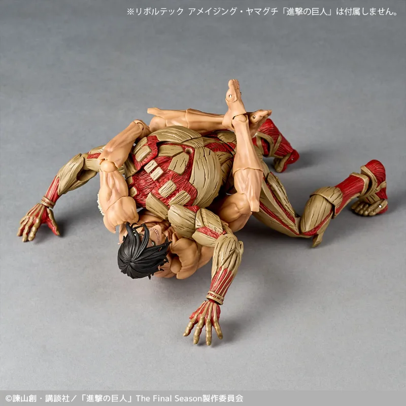 REVOLTECH A.Y.ATTACK ON TITAN ARMORED TITAN 2027 RE-RELEASE ACTION FIGURE