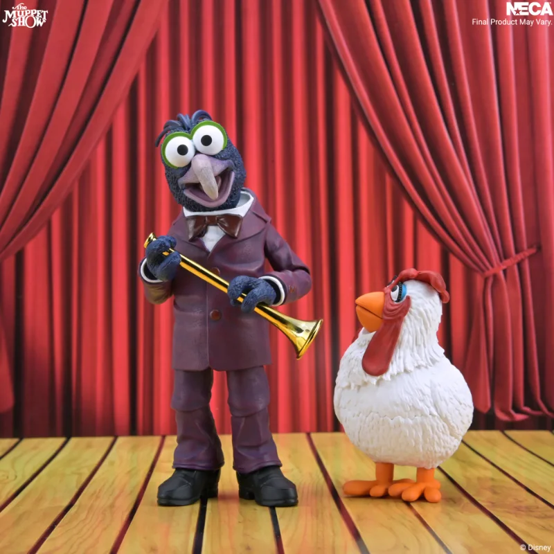 THE MUPPETS GONZO WITH CAMILLA ULTIMATE ACTION FIGURE