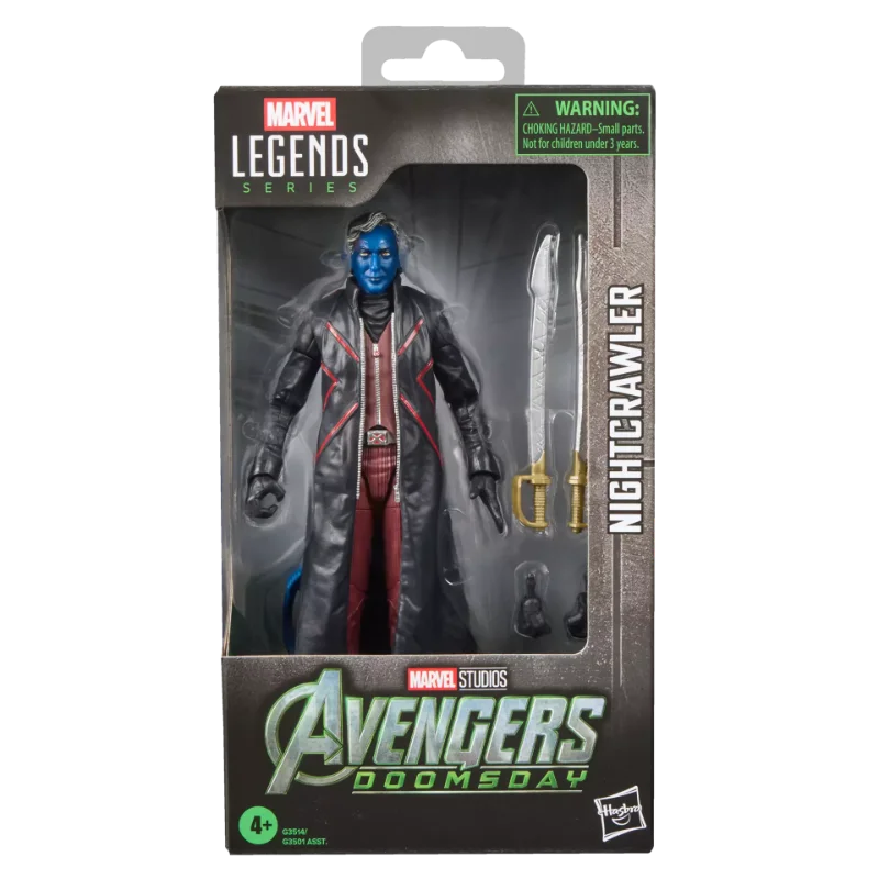 MARVEL LEGENDS AVENGERS DOOMSDAY NIGHTCRAWLER ACTION FIGURE