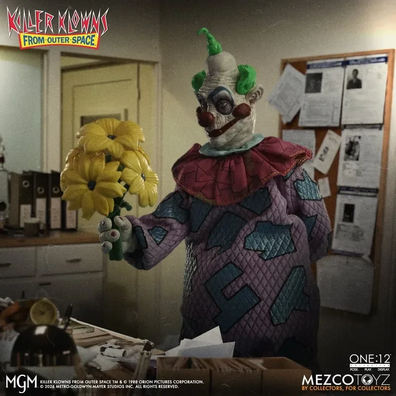 ONE 12 COLLECTIVE KILLER KLOWNS FROM OUTER SPACE JUMBO ACTION FIGURE