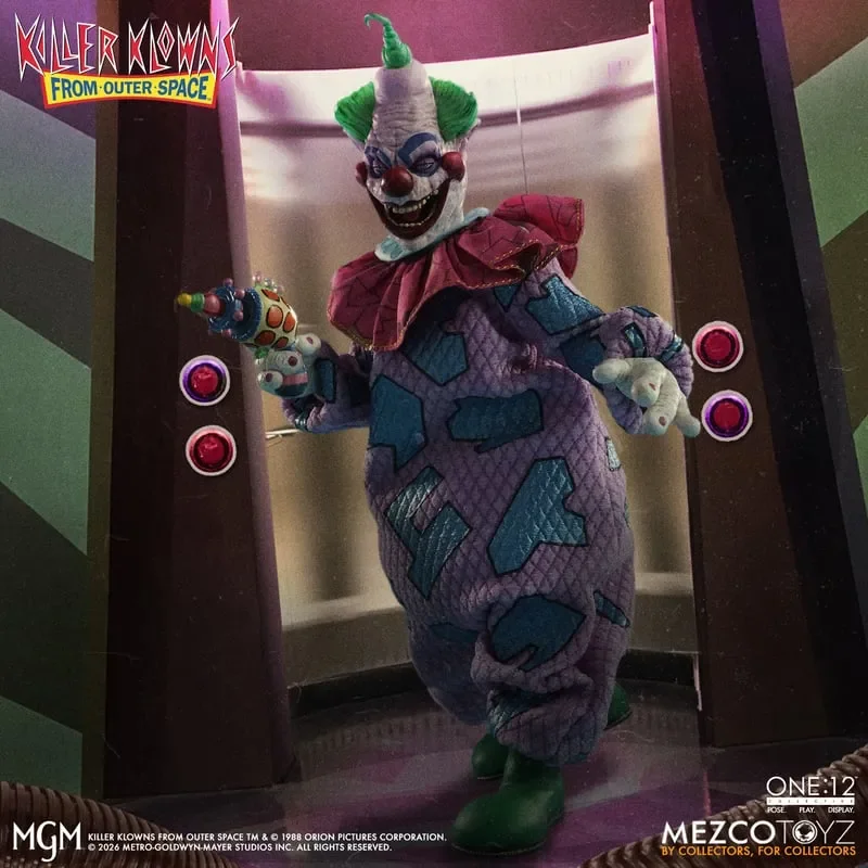 ONE 12 COLLECTIVE KILLER KLOWNS FROM OUTER SPACE JUMBO ACTION FIGURE