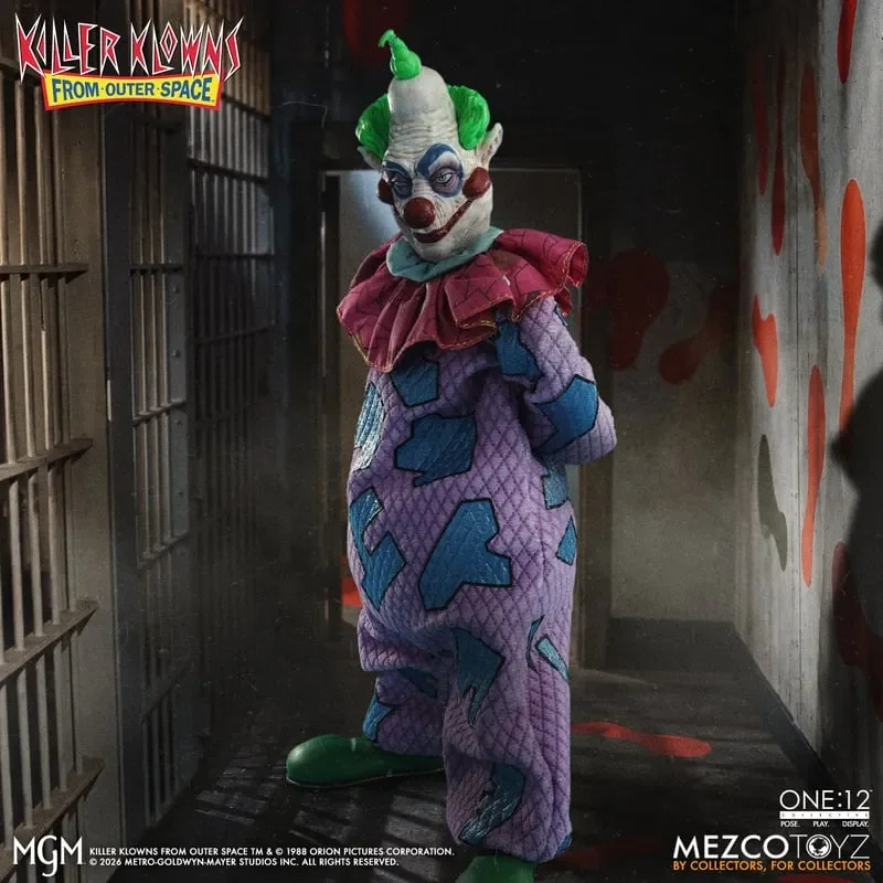 ONE 12 COLLECTIVE KILLER KLOWNS FROM OUTER SPACE JUMBO ACTION FIGURE