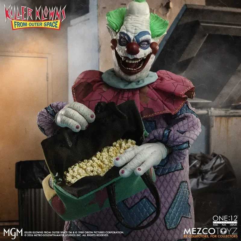 ONE 12 COLLECTIVE KILLER KLOWNS FROM OUTER SPACE JUMBO ACTION FIGURE