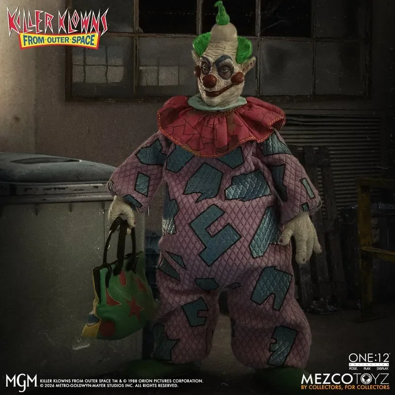 ONE 12 COLLECTIVE KILLER KLOWNS FROM OUTER SPACE JUMBO ACTION FIGURE