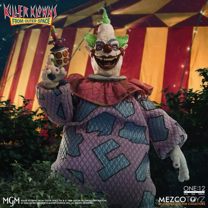 ONE 12 COLLECTIVE KILLER KLOWNS FROM OUTER SPACE JUMBO ACTION FIGURE