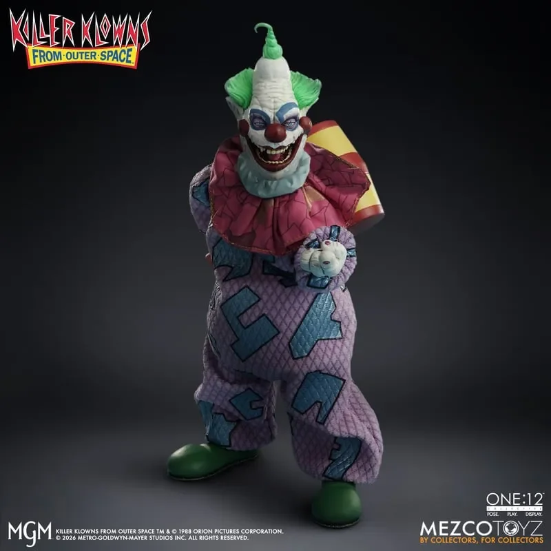 ONE 12 COLLECTIVE KILLER KLOWNS FROM OUTER SPACE JUMBO ACTION FIGURE