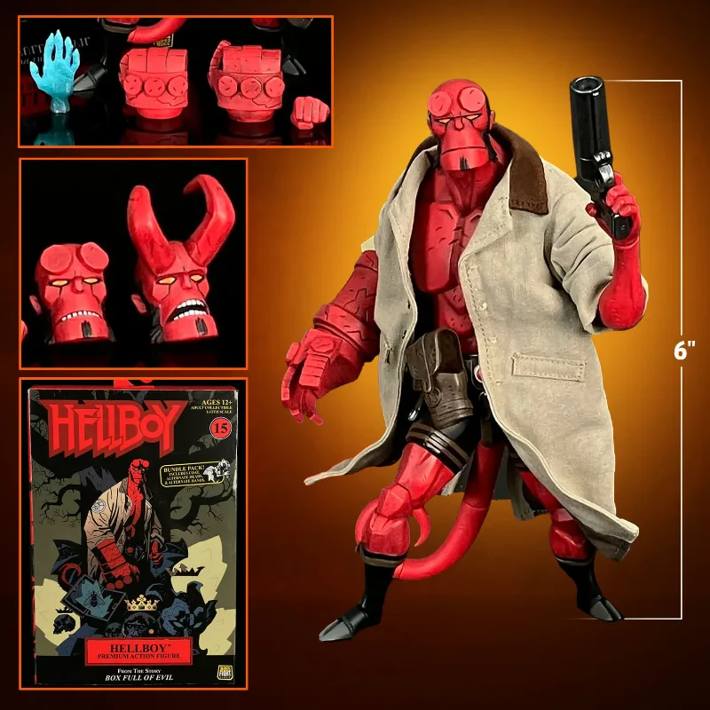 HELLBOY 1/12 BUNDLE PACK ACTION FIGURE