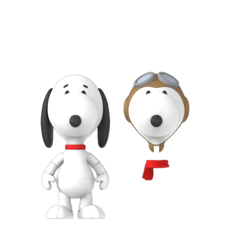 PEANUTS DELUXE W1 SNOOPY FLYING ACE ACTION FIGURE