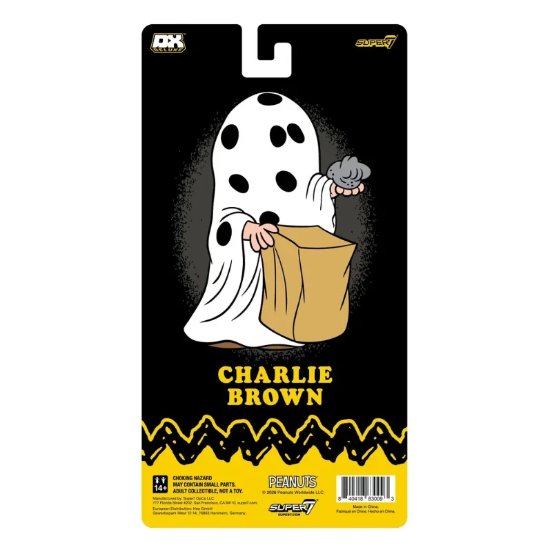 PEANUTS DELUXE W1 CHARLIE BROWN GHOST SHEET