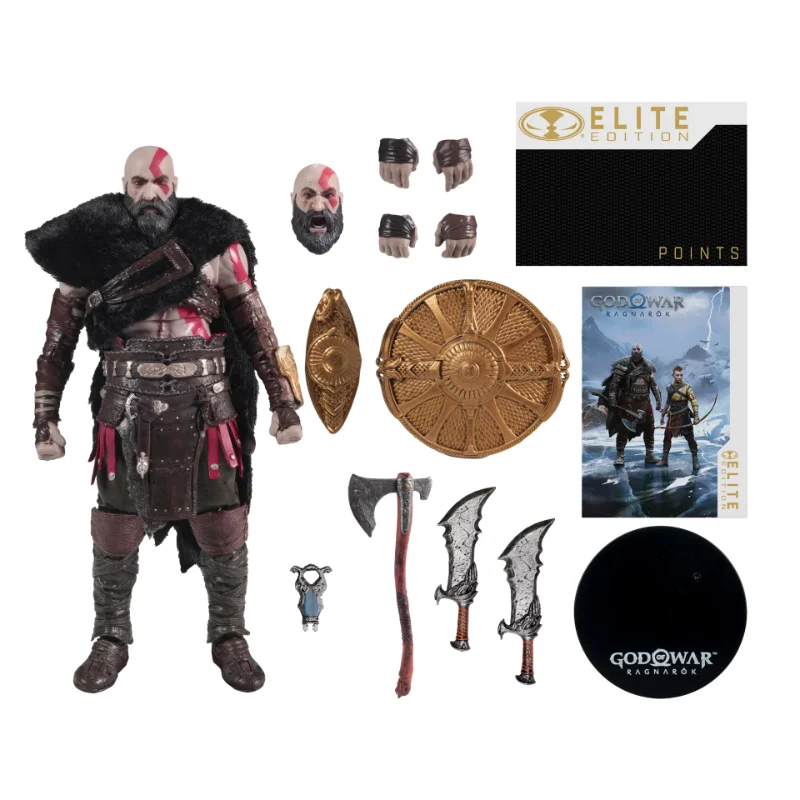 ELITE ED 7INCH GOD OF WAR KRATOS RAGNAROK ACTION FIGURE