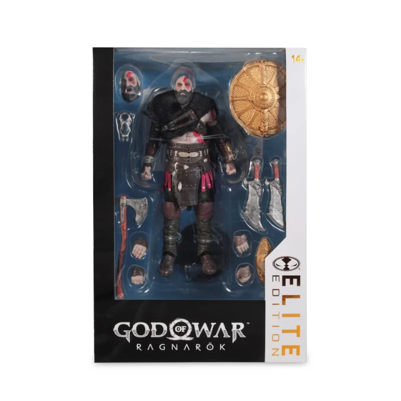 ELITE ED 7INCH GOD OF WAR KRATOS RAGNAROK ACTION FIGURE