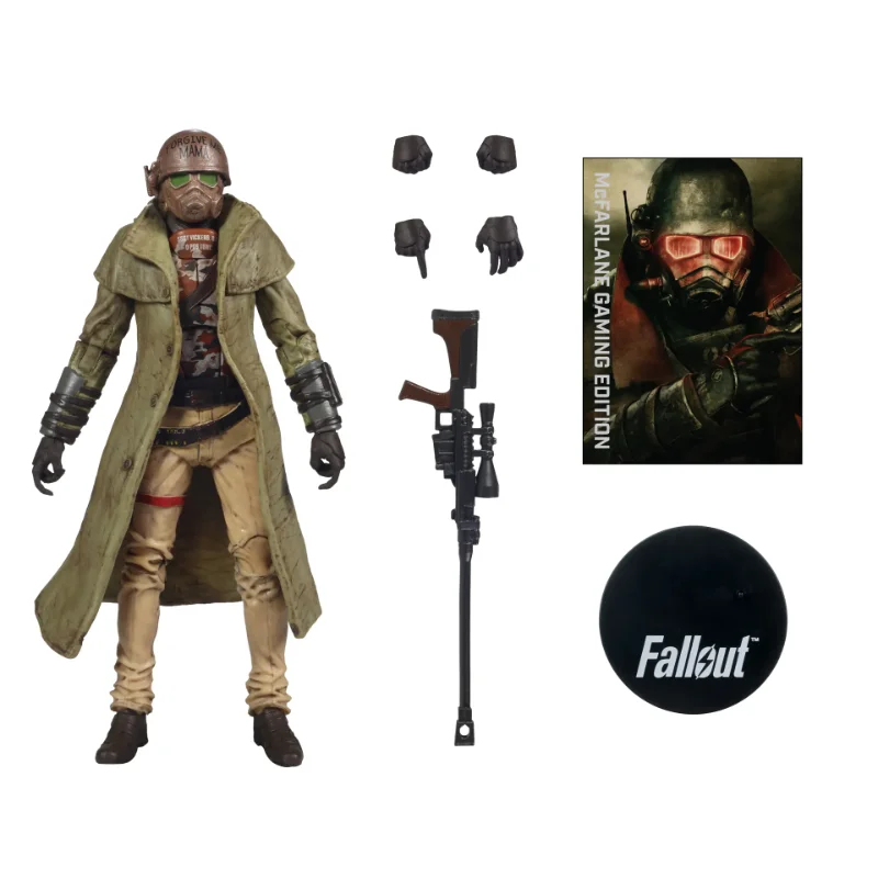 GAMING ED 7IN FALLOUT WV2 DESERT RANGER COMBAT ARMOR FALLOUT NEW VEGAS ACTION FIGURE