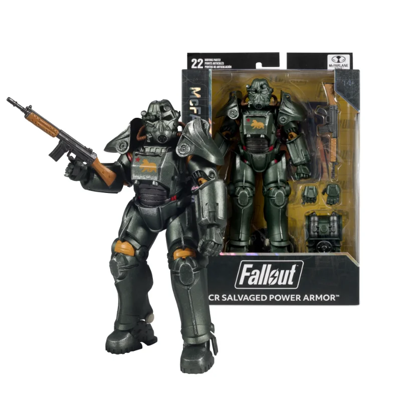 GAMING ED 7INCH FALLOUT WV2 T-45 ARMOR NCR FALLOUT NEW VEGAS ACTION FIGURE
