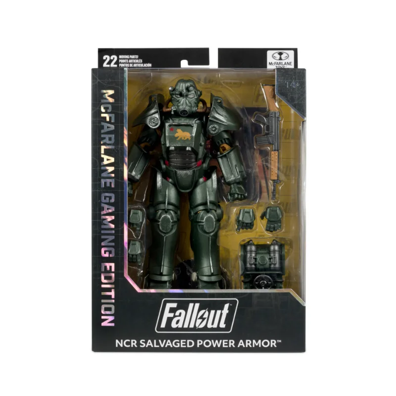 GAMING ED 7INCH FALLOUT WV2 T-45 ARMOR NCR FALLOUT NEW VEGAS ACTION FIGURE