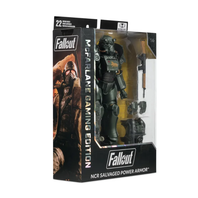 GAMING ED 7INCH FALLOUT WV2 T-45 ARMOR NCR FALLOUT NEW VEGAS ACTION FIGURE