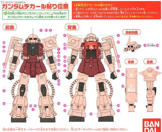 1/48 MEGASIZE CHARS ZAKU II